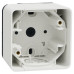 Накладний підрозетник Schneider Electric MUR39911 IP55 (білий)