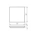 Світильник стельовий з датчиком руху Kanlux 26983 Varso LED 1x24W 4000K 2280Lm IP54 білий
