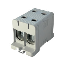 Клемник на DIN-рейку FT1150F 2P,Cu:35-150 / Al:35-150 мм2, сірий Промфактор ( FT1150F2 ) Клемник на DIN-рейку FT1150F 2P,Cu:35-150 / Al:35-150 мм2, сірий Промфактор ( FT1150F2 )