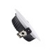 Точковий світильник Kloodi KD-DEEP190 20W CCT WH LED 3000K/4000K/6000K 2280Lm IP44 чорний