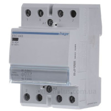 Контактор 40A ESC443 (3НВ+1НЗ, 230В) 3м Hager