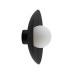 Бра, настінний світильник TK Lighting 10934 Slate G9 1x8W IP20 чорний