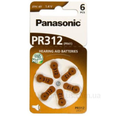 Батарейка Panasonic PR-312/6LB