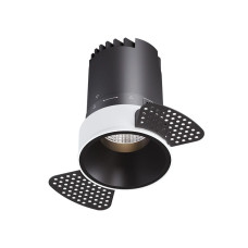 Точковий світильник Kloodi KD-GIRON134 TR 12W 3K 38D WH/REF-BK LED 840Lm IP20 чорний