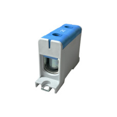 Клемник на DIN-рейку FT1150N 1Р,Cu:35-150 / Al:35-150 мм2, синій Промфактор ( FT1150N ) Клемник на DIN-рейку FT1150N 1Р,Cu:35-150 / Al:35-150 мм2, синій Промфактор ( FT1150N )