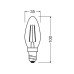 Світлодіодна лампочка Osram 4099854568206 E14 1x7.5W 2700K 1055Lm IP20