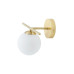 Бра для ванної, світильник Nowodvorski 10527 Aralia G9 1x10W IP44 латунний