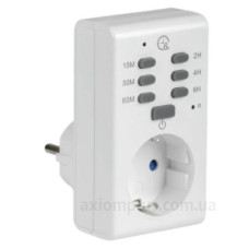 Розетка-таймер UEC РТЕ-2 15хв-6год 16А IP20 Розетка-таймер UEC РТЕ-2 15хв-6год 16А IP20