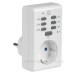Розетка-таймер UEC РТЕ-2 15хв-6год 16А IP20