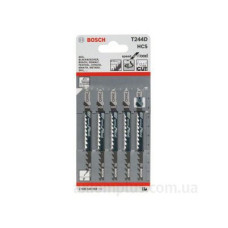 Лобзикові пилки Bosch T244D (5шт)