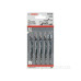 Лобзикові пилки Bosch T244D (5шт)