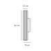 Бра для ванної, світильник Nordlux 2610221035 Virelle LED 1x8W 3000K-4000K 760Lm IP44 латунний