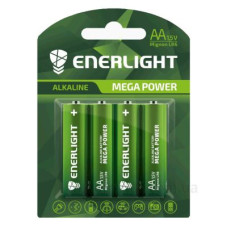 Батарейка лужна Enerlight Mega Power AA (блістер 4шт)