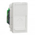 Розетка Schneider Unica NEW біла 1-на 1 модуль RJ-45 UTP 5e ( NU341018 )