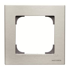 Одномісна рамка ABB Sky 2CLA857100A1401 8571 AI (сталь) Одномісна рамка ABB Sky 2CLA857100A1401 8571 AI (сталь)
