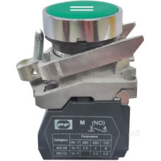 Кнопка Promfactor FP4-BA3361 1NО «II» зелена (FP4-BA3361)
