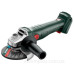 Акумуляторна кутова шліфувальна машина Metabo W 18 L 9-125 (602247850)