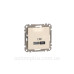 Розетка USB Schneider Electric Sedna Design & Elements A+C 3A 45Вт бежева SDD112404