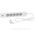Подовжувач Schneider Electric ST945U1W на 5 гнізд та 2хUSB (1,5м) білий Подовжувач Schneider Electric ST945U1W на 5 гнізд та 2хUSB (1,5м) білий