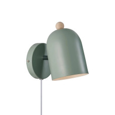 Бра, настінний світильник Nordlux 2412671023 Gaston E27 1x15W IP20 зелений