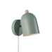 Бра, настінний світильник Nordlux 2412671023 Gaston E27 1x15W IP20 зелений