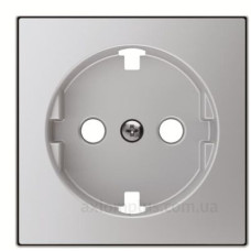 Центральна плата розетки ABB Sky 2CLA858890A1301 8588.9 PL із заземленням (срібло) Центральна плата розетки ABB Sky 2CLA858890A1301 8588.9 PL із заземленням (срібло)