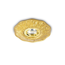 Точковий світильник Ideal Lux 115610 Polka GU10 1x50W IP20 золотий