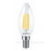 Світлодіодна лампа Maxus C37 FM 220Вт E14 Clear (1-MFM-734)