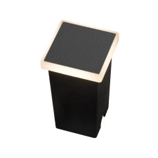 Світильник для підсвітки сходів/коридору Azzardo AZ4465 Alf Square LED 1x3W 3000K 250Lm IP65 чорний Світильник для підсвітки сходів/коридору Azzardo AZ4465 Alf Square LED 1x3W 3000K 250Lm IP65 чорний