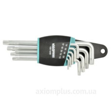 Набір Г-подібних TORX ключів Whirlpower 158-1209 (23484) Т10-Т50 (9шт)