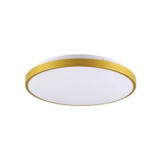 Світильник стельовий Goldlux 318008 Kern LED 1x24W 4000K 2500Lm IP20 золотий