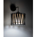 Бра, настінний світильник TK Lighting 5950 Harmony E27 1x15W IP20 коричневий