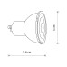 Лампа LED Nowodvorski Reflector GU10 1x7W 3000K 600Lm Dim IP20 біла ( 10996 )
