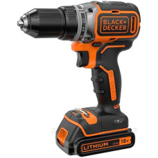 Акумуляторний шуруповерт Black&Decker BDCDD186KB 18В