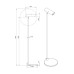 Торшер Pikart 32653-1 VL GU10 1x60W IP20 латунний Торшер Pikart 32653-1 VL GU10 1x60W IP20 латунний