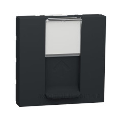 Центральна плата Schneider Electric Unica New NU946154 RJ45 2м антрацит Центральна плата Schneider Electric Unica New NU946154 RJ45 2м антрацит