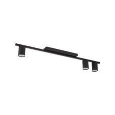 Світильник стельовий TK Lighting 4565 Logan GU10 3x10W IP20 чорний