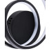 Бра, настінний світильник Goldlux 331854 Zefira LED 1x15W 4000K 1800Lm IP20 чорний