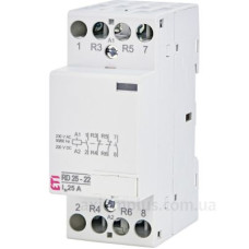 Контактор ETI 002464014 RD 25-22 (230В AC/DC) (AC1) Контактор ETI 002464014 RD 25-22 (230В AC/DC) (AC1)
