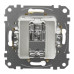 Кінцева TV-розетка 4 дБ Schneider Electric Sedna Design & Elements береза SDD180471