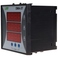 Трифазний щитовий амперметр F&F DMA-3T 230В Трифазний щитовий амперметр F&F DMA-3T 230В