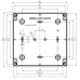 Сполучна коробка Spelsberg PS 1818-9-o (sp11040701) IP66 з гладкими стінками Сполучна коробка Spelsberg PS 1818-9-o (sp11040701) IP66 з гладкими стінками