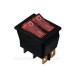 Перемикач TNSy KCD2-2101 R+R/B червоний (TNSy5500807)