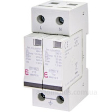 Обмежувач перенапруги ETI 002442902 ETITEC V T12 280/12.5 (2+0)