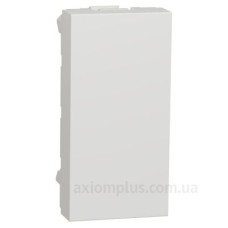 Заглушка Schneider Electric NU986518 для розетки 1М (біла)