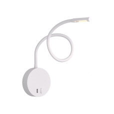 Бра, настінний світильник Kloodi WA-LIANA 500 3K WH LED 1x3W 150Lm IP20 білий