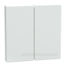 Подвійна клавіша Schneider Electric D-Life MTN3400-6035 білий лотос