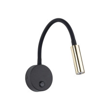 Бра, настінний світильник TK Lighting 10039 Lagos G9 1x8W IP20 чорний