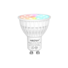 Розумна світлодіодна лампочка MiLight LL103-RGB+CCT GU10 1x4W 2700K-6500K+RGB 280Lm IP20 Розумна світлодіодна лампочка MiLight LL103-RGB+CCT GU10 1x4W 2700K-6500K+RGB 280Lm IP20