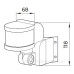 Інфрачервоний датчик руху E.Next e.sensor.pir.13.white 270° IP44 білий (s061018) Інфрачервоний датчик руху E.Next e.sensor.pir.13.white 270° IP44 білий (s061018)